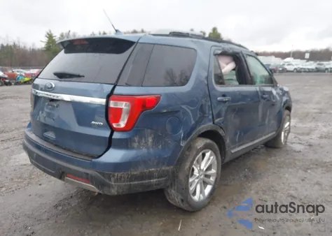 2019 Ford Explorer Xlt из США, поврежденный, VIN 1FM5K8D89KGA27251